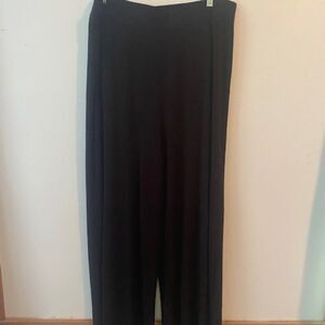 JM Collection Black Wide leg pants, size XL